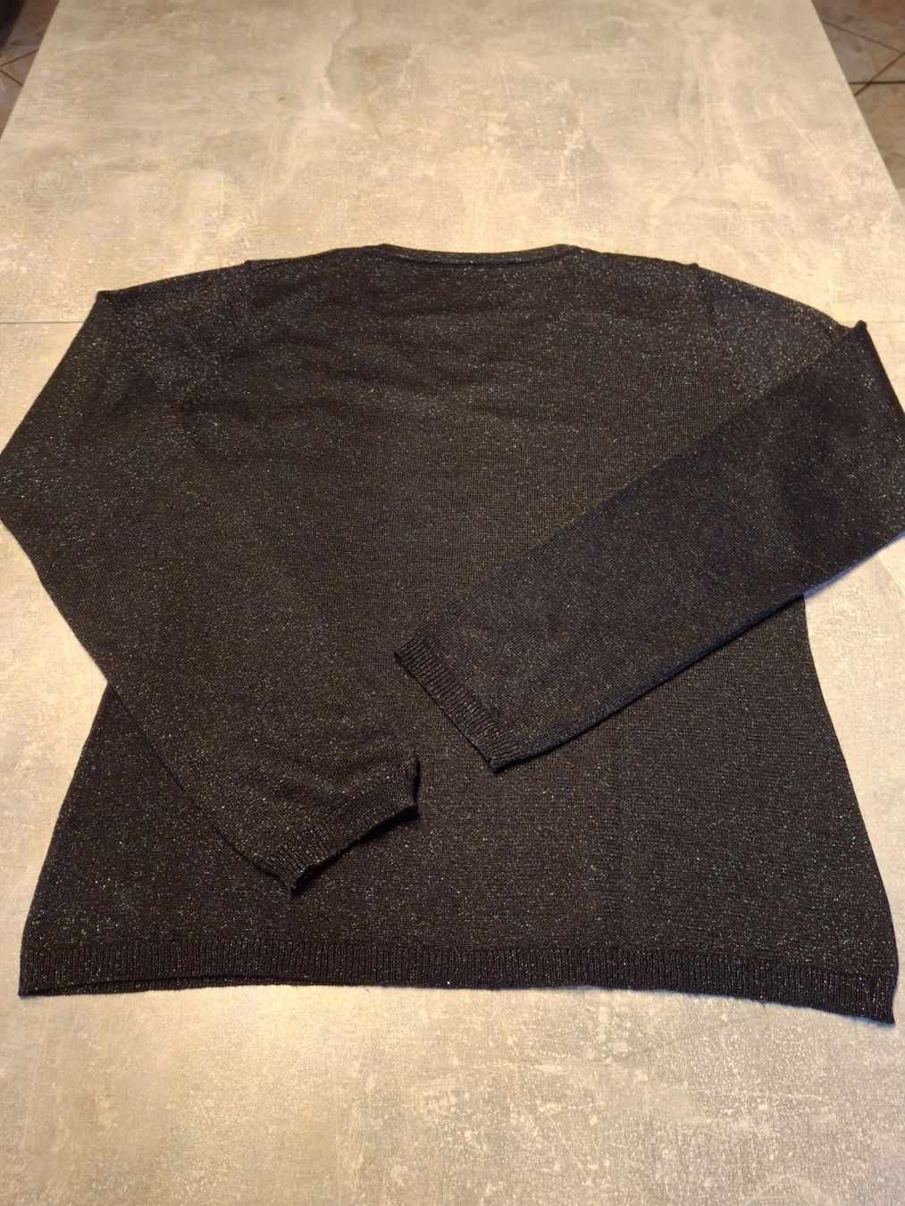 Maglioni & Felpe: Pull col en V noir et fil argenté taille S – Usato da Villiers venduto da san_jn5w 7
