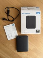 WD Elements Portable 1 TB externe Festplatte – USB 3.0 – OVP