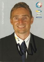 Ch.Weber  ZSC Lions  Autogrammkarte mit Originalunterschrift