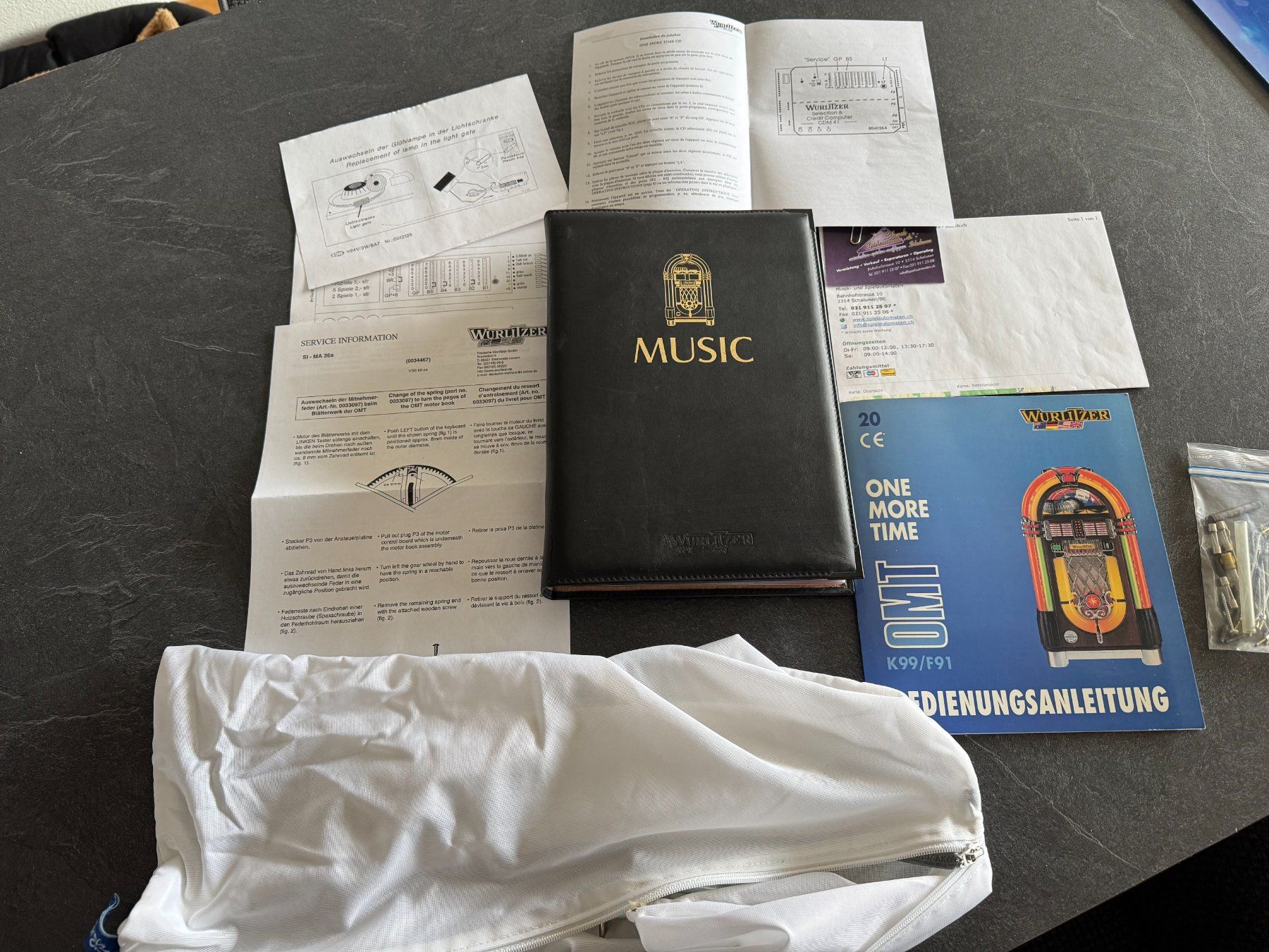 Wurlitzer Jukebox: AKTION Wurlitzer / Musikbox – Usato da Flums venduto da Hrroland 7
