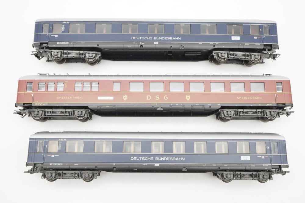 メルクリン43209+43219 Express Loreley 客車6両 marklin-43209-43219-db-wagen-