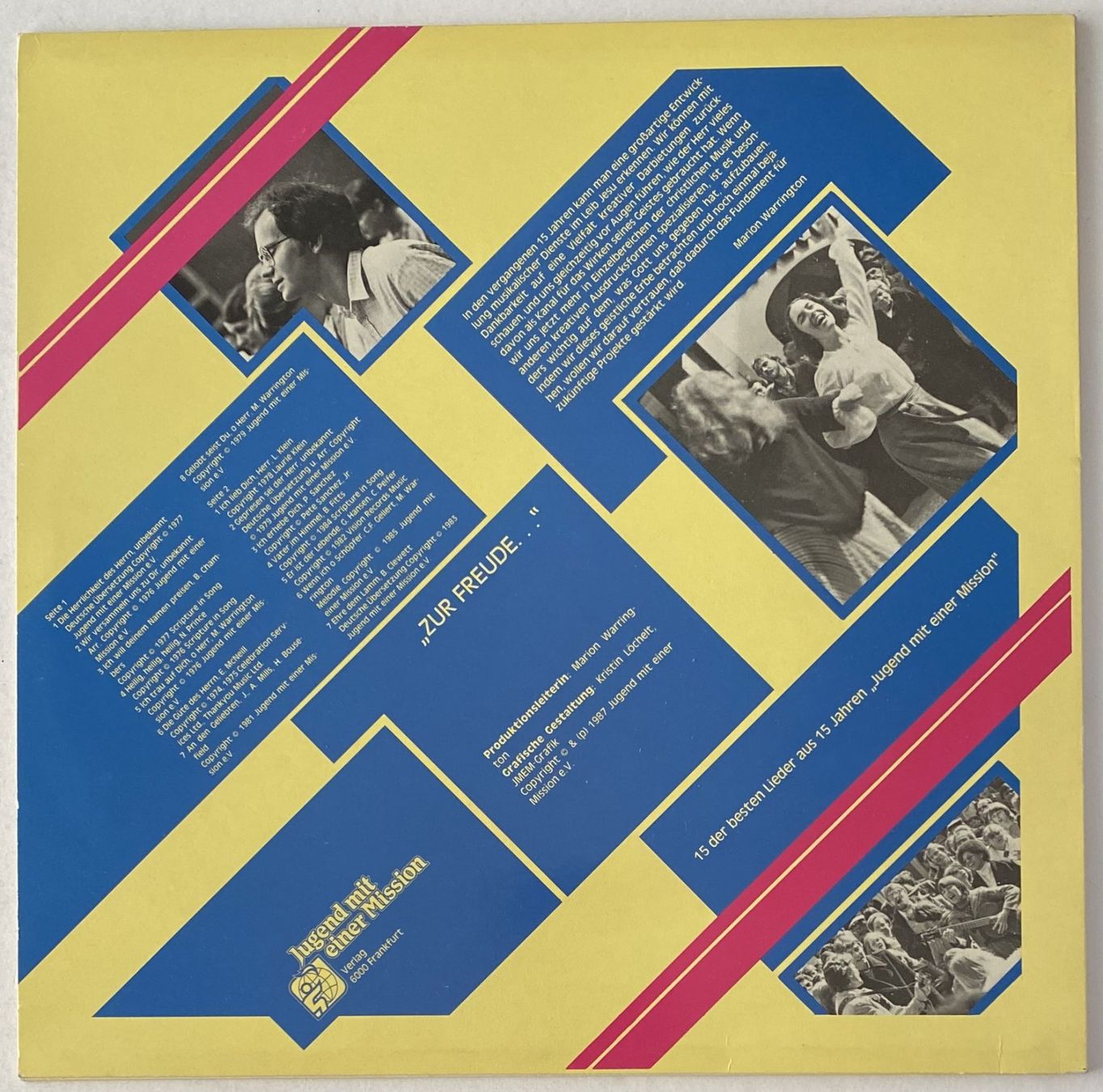 Dischi in vinile: Jugend mit einer Mission, Zur Freude... – Usato da Flums venduto da Empe1 1