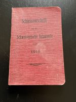 Original Schiessvorschrift Infanterie 1916 - Top Zustand!