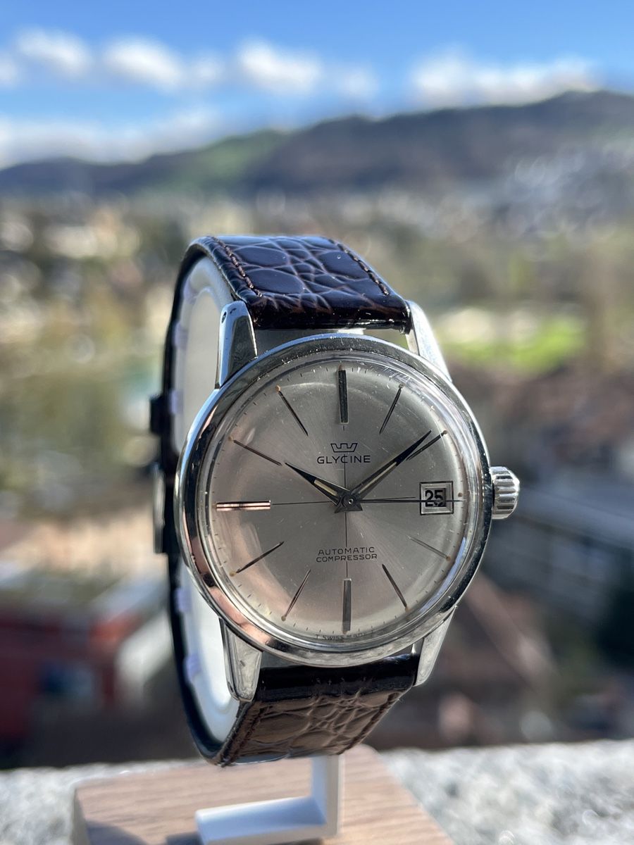 Glycine Orologi: Glycine Automatic (Swiss Made) – Usato da Zollikofen venduto da Comcast 8