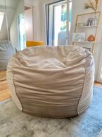 Vetsak Indoor - Pouf Beanbag Large - Silky Velvet stone