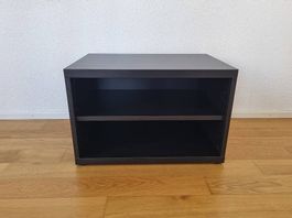 IKEA BESTÅ Schuhschrank/Korpus  Dunkelbraun/Schwarz