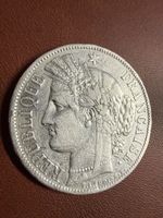 Pièce en argent 5 Francs 1851  France