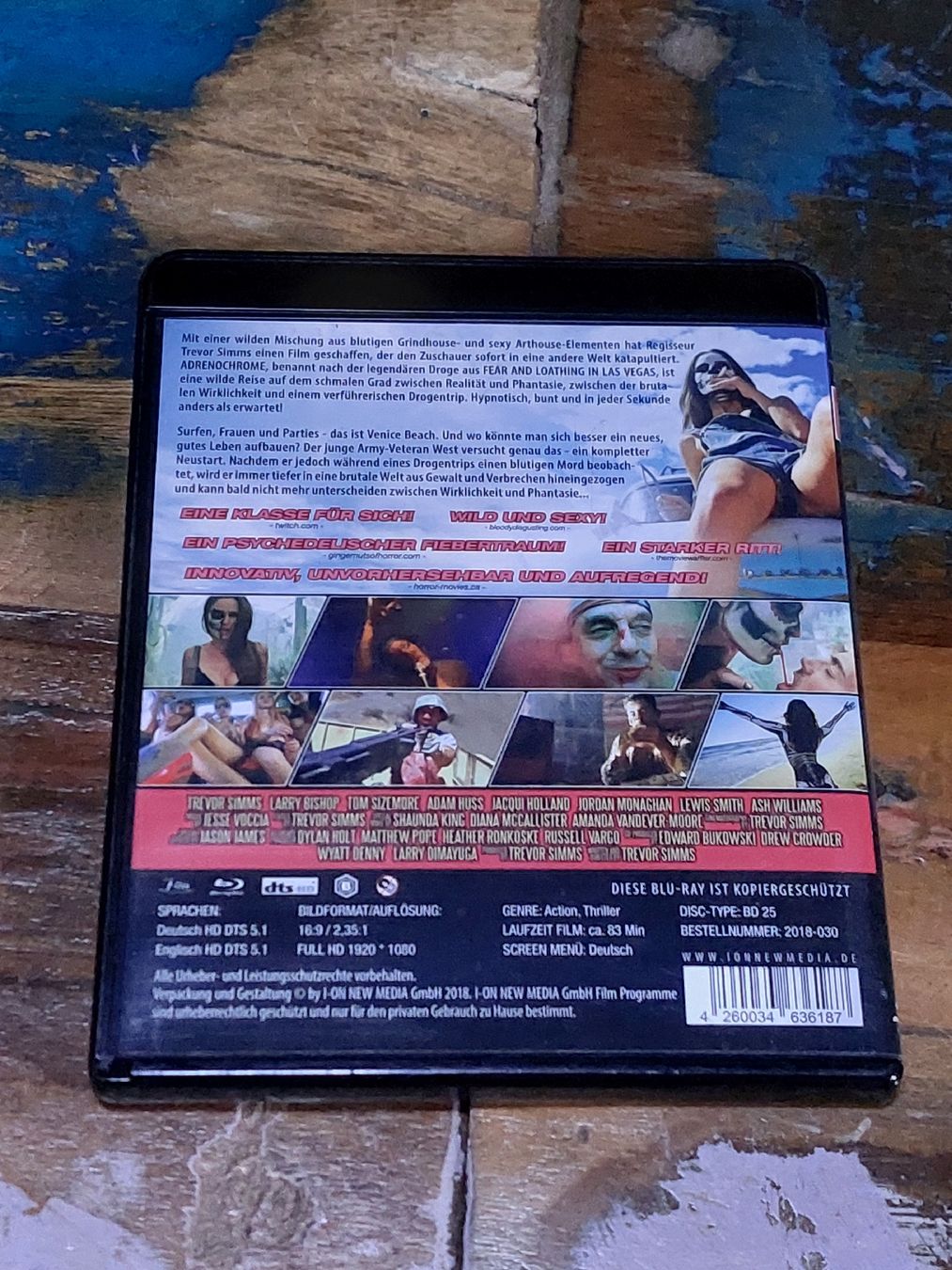 Tutti i DVDs: Adrenochrome, Blu Ray, Splatter Horror Kult – Usato da Winterthur venduto da Belzarek 1