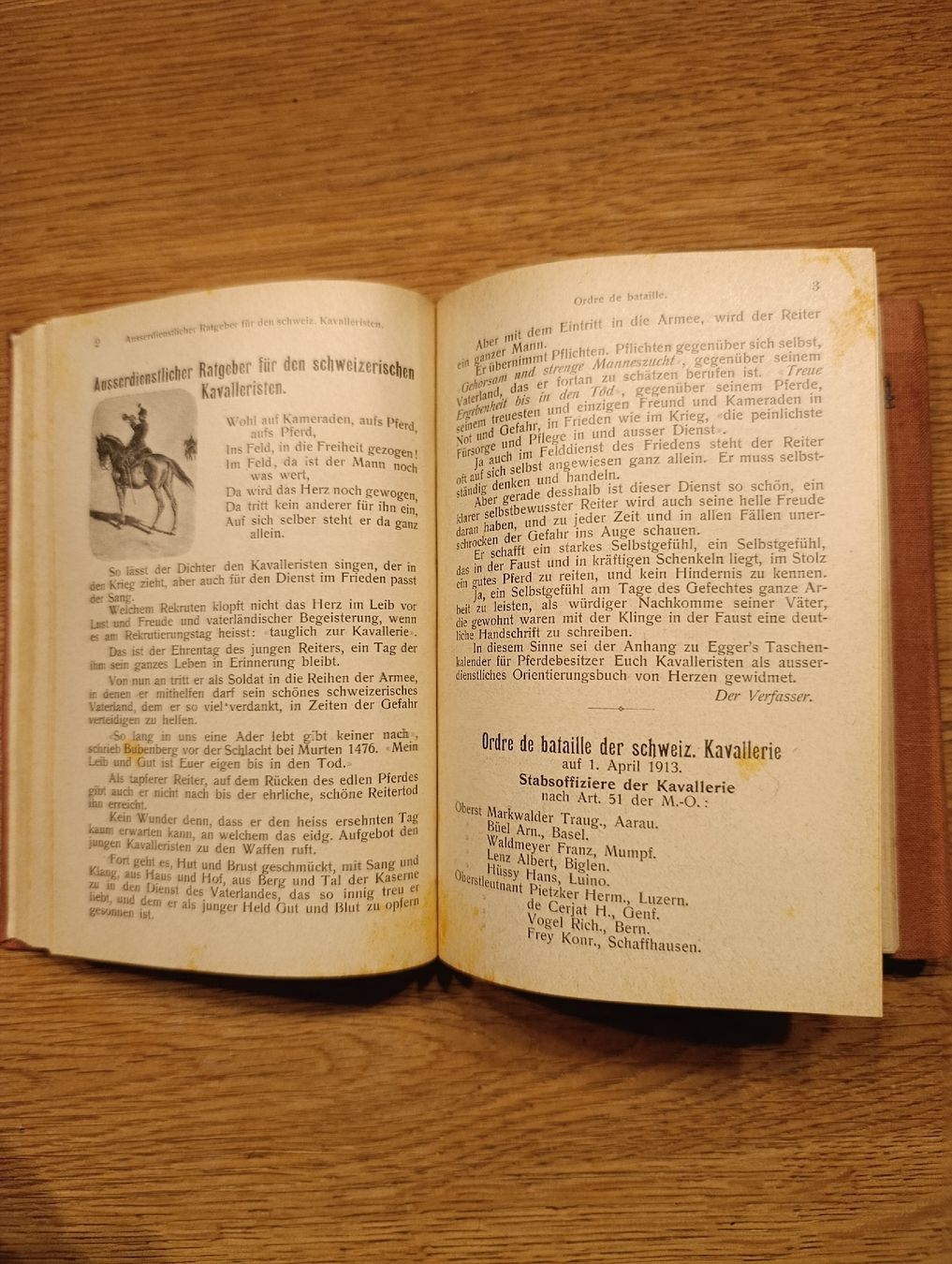 Libri: Antiker Pferdebesitzer Taschenkalender von Egger, 1914 – Usato da Dietwil venduto da Larilon 3