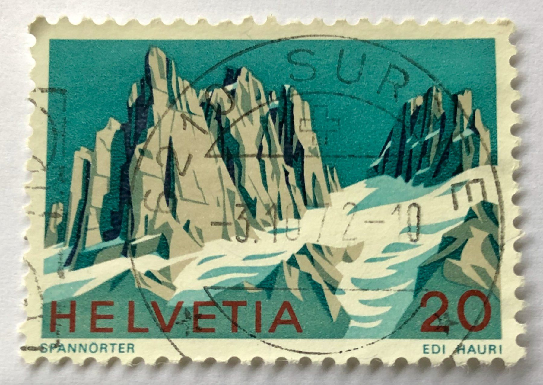 Tutti i francobolli: Nr.516 gestempel Sursee – Usato da Aarau venduto da Billa007