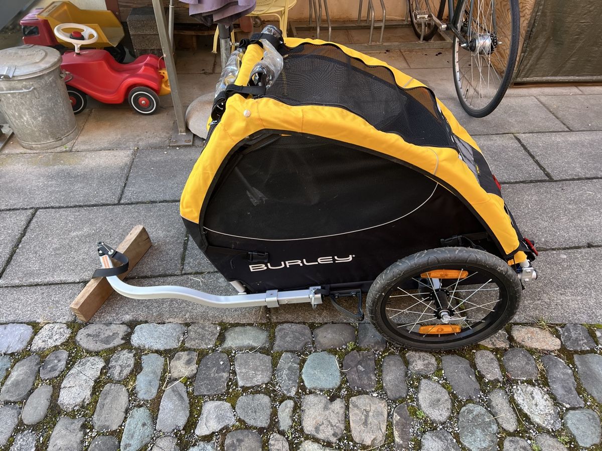 Burley Rimorchi: Burley Hundefahrradanhänger – Nuovo (secondo la descrizione) da Bremgarten AG venduto da tomtom29