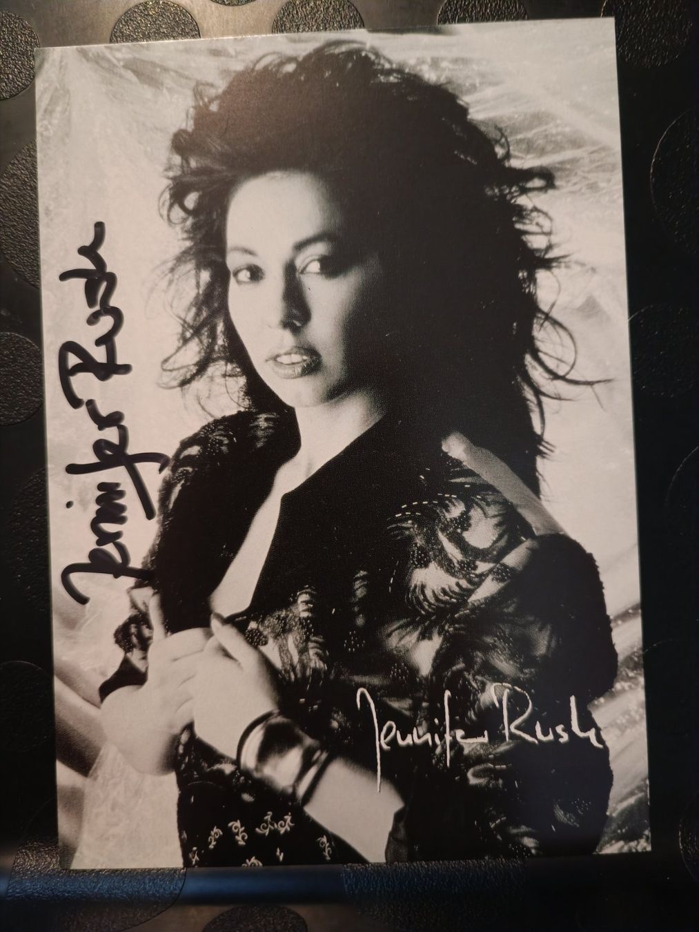 Autogramme: Jennifer Rush - signierte alte Autogrammkarte – Gebraucht aus Menziken von Artographs