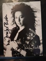 Jennifer Rush - signierte alte Autogrammkarte