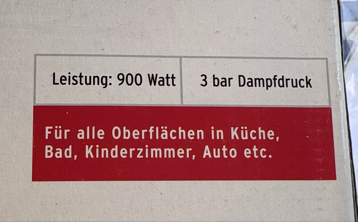 Nettoyeurs à vapeur: Dampfdruck-Reiniger – Neuf avec emballage d'origine à Riehen par BESSI17 3