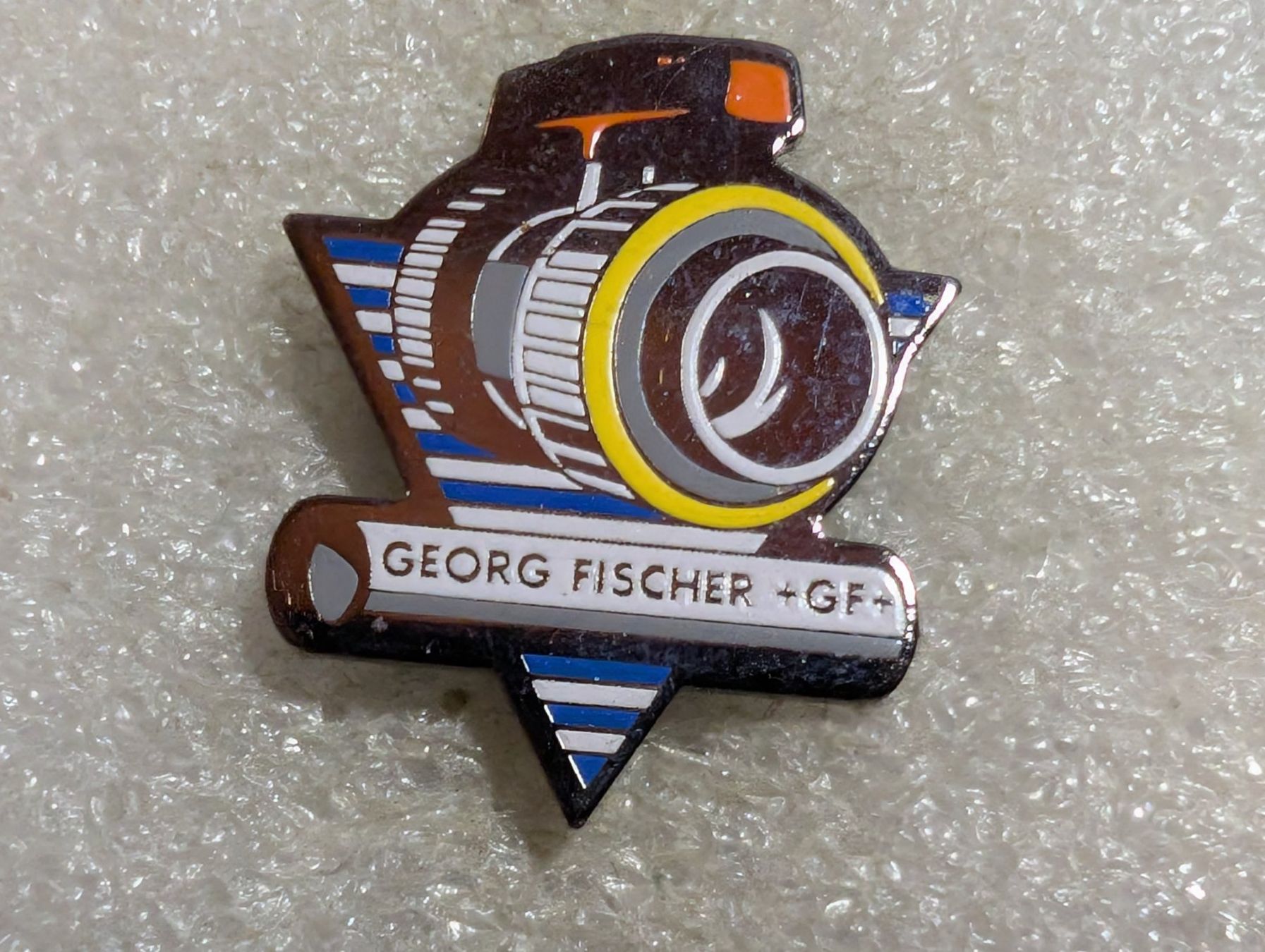 Placchette & Badge: Ansteckpin 243: Georg Fischer – Usato da Oppligen venduto da Pin-Fall-Shop