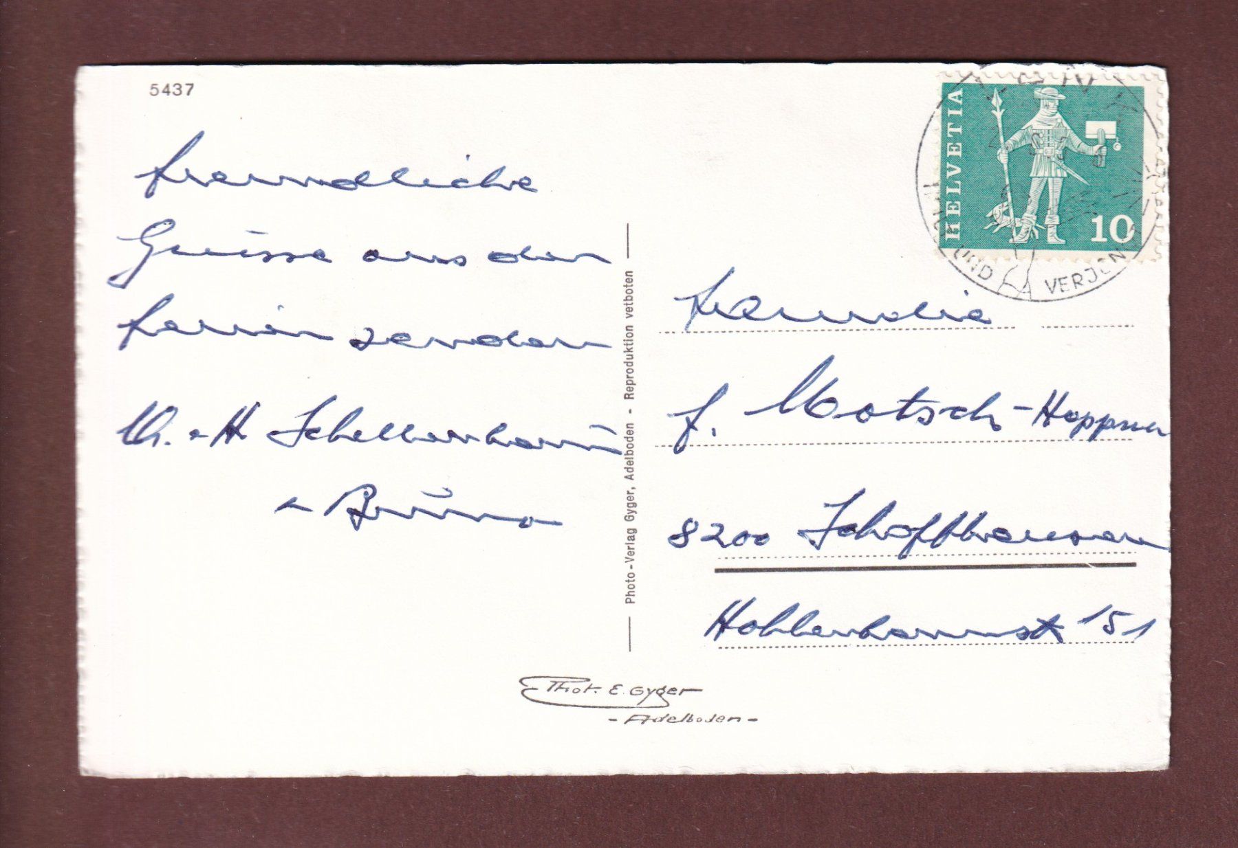 Cartes postales: LENK - 9 Bilder - 1965 – D'occasion à Pully par nicecards-shop 1