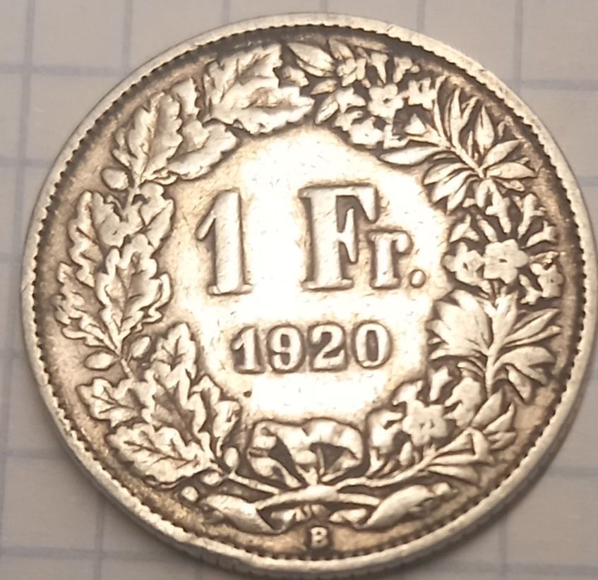 Tutti le monete: 1 fr Svizzera 1920 – Usato da Minusio venduto da epp_cty9