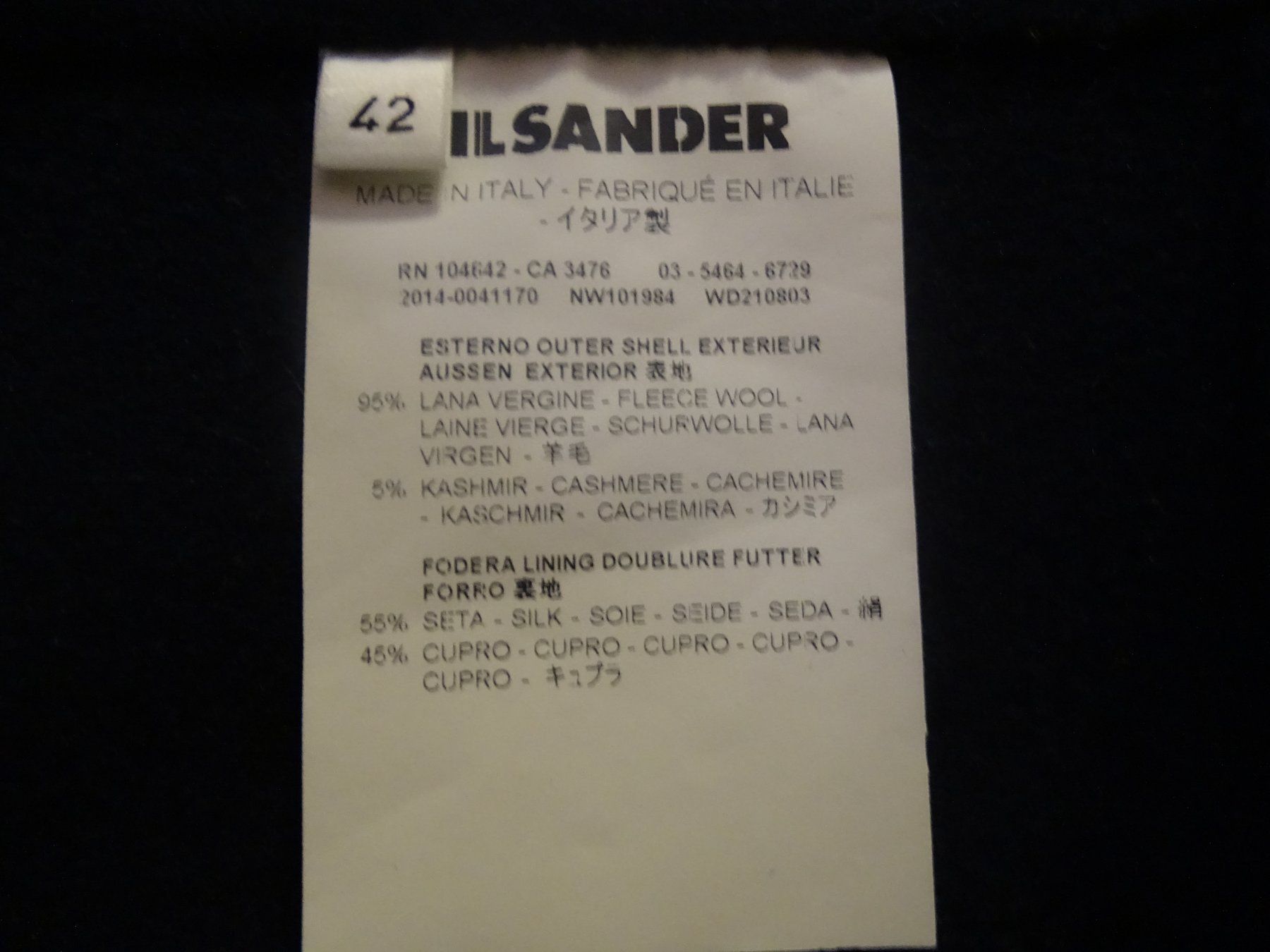 Jil Sander Cappotti: Jil Sander Damen Mantel – Usato da Dübendorf venduto da Mudamer 6