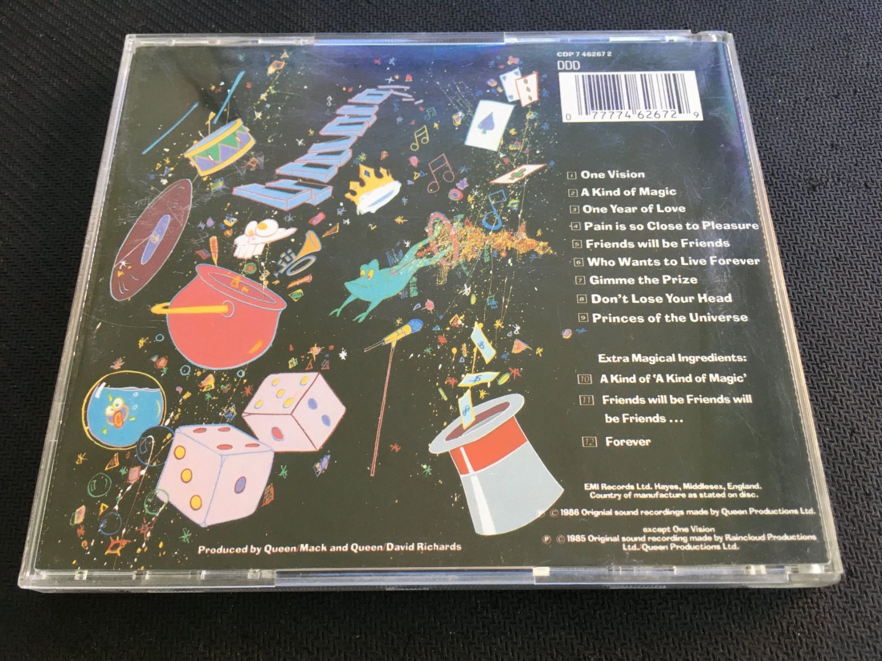 CDs: Queen - A kind of magic -CD- – Gebraucht aus St.Gallen von MedienJoe 2