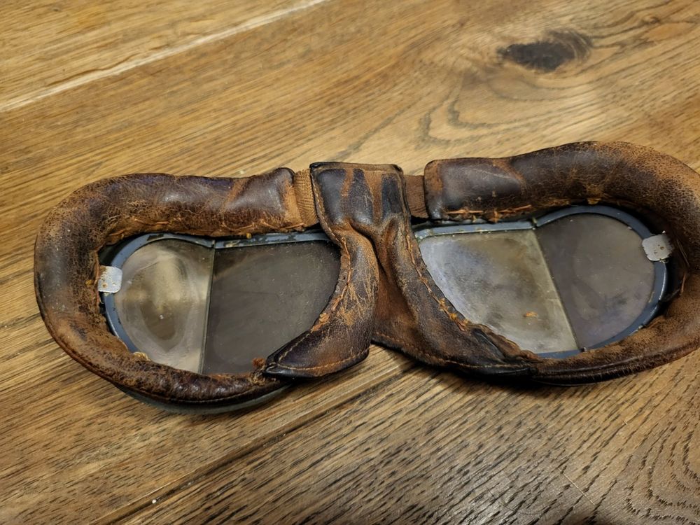 Original Russische UdSSR Pilotenbrille OVP