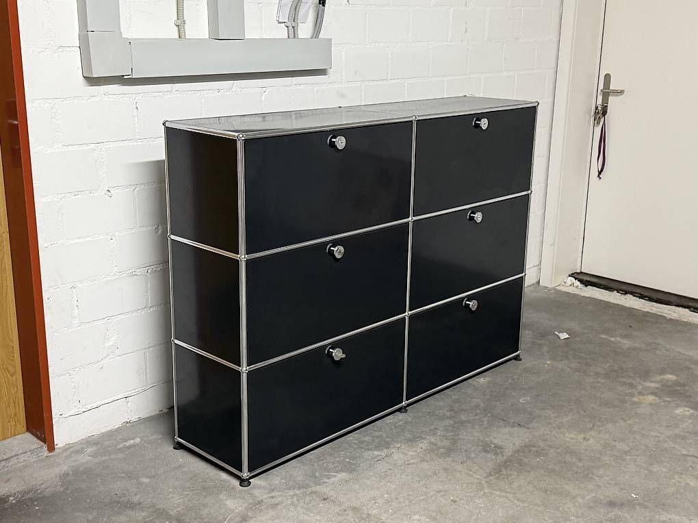 USM Kommoden: USM Haller Sideboard Schwarz 2x3 Top Preis – Gebraucht aus Dietikon von Kumar_Occasionen 3