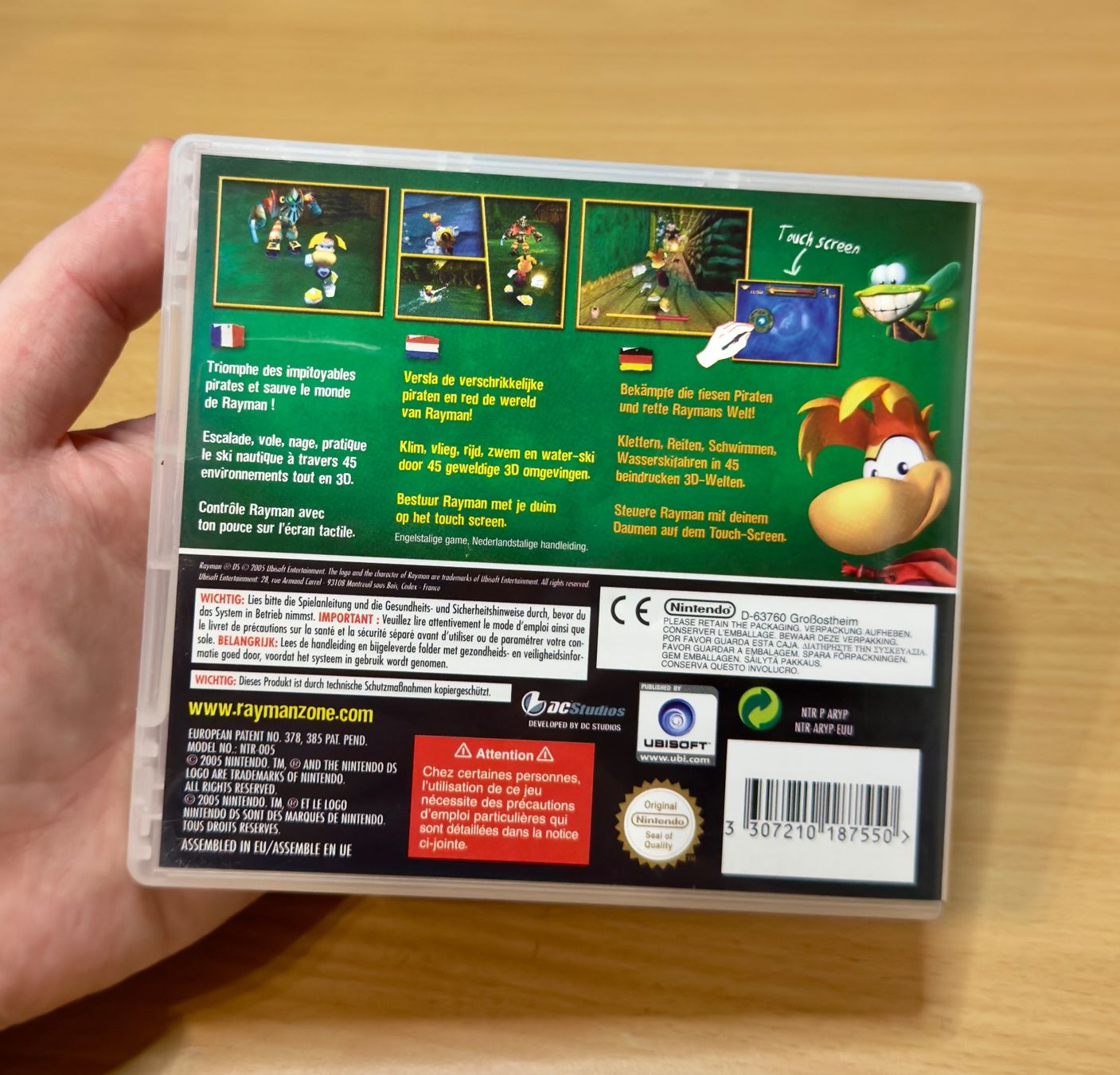 Nintendo Giochi: RAYMAN DS - Nintendo - Nintendo DS - EUR – Usato da Chézard-St-Martin venduto da Kro_Cards 5