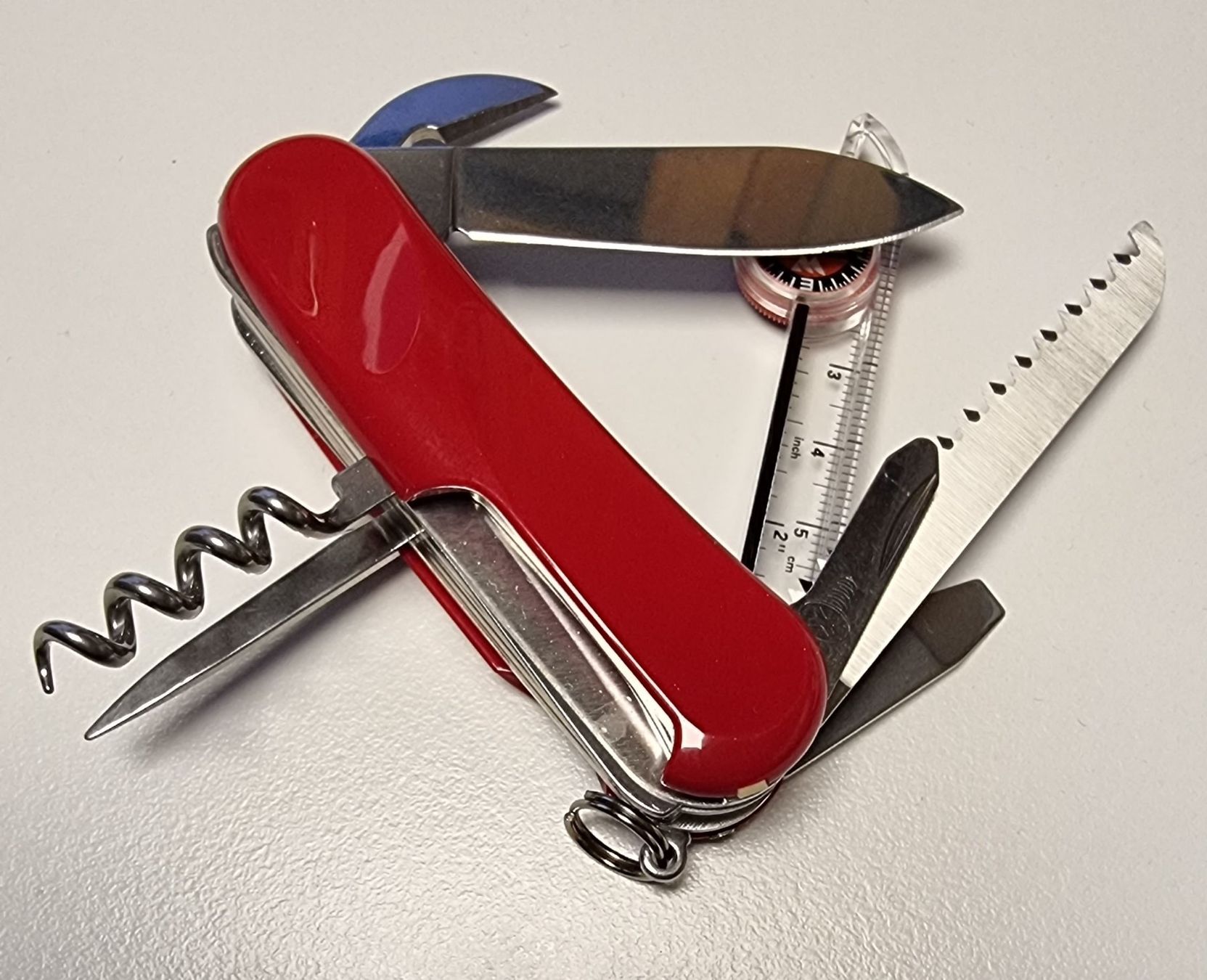 Victorinox Coltelli tascabile: Wenger Victorinox Backpacker 12 – Nuovo e nell'imballaggio originale da Spiez venduto da Ilger0 1