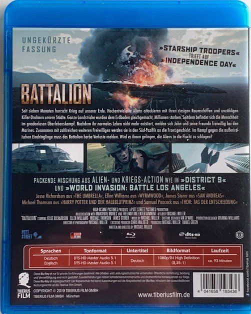 Battalion Schlachtfeld Erde (bluray) 🇩🇪 🇬🇧 Kaufen auf Ricardo