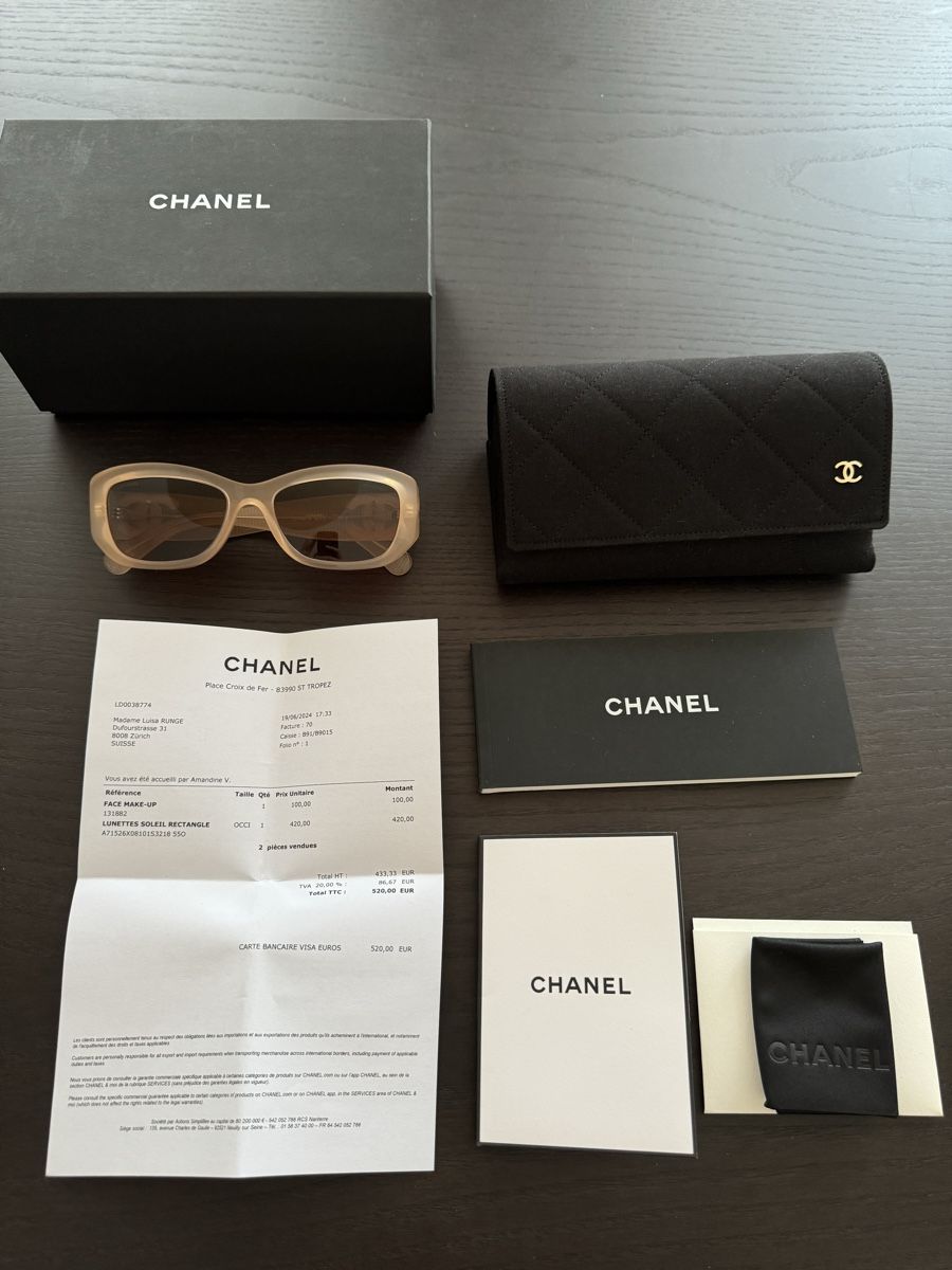 Chanel Occhiali & Lenti: Chanel sunglasses – Nuovo e nell'imballaggio originale da Zürich venduto da luisa_runge
