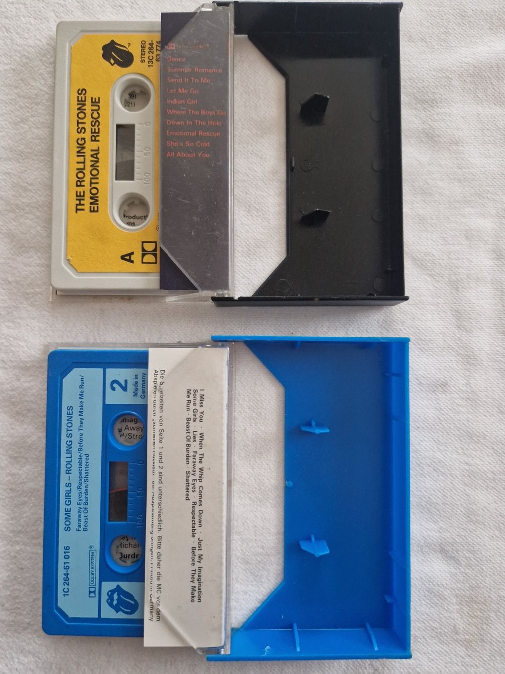 Kompaktkassetten: 2 The Rolling Stones Kassetten – Gebraucht aus Rebstein von Ajs_Toy_Palast_1 2