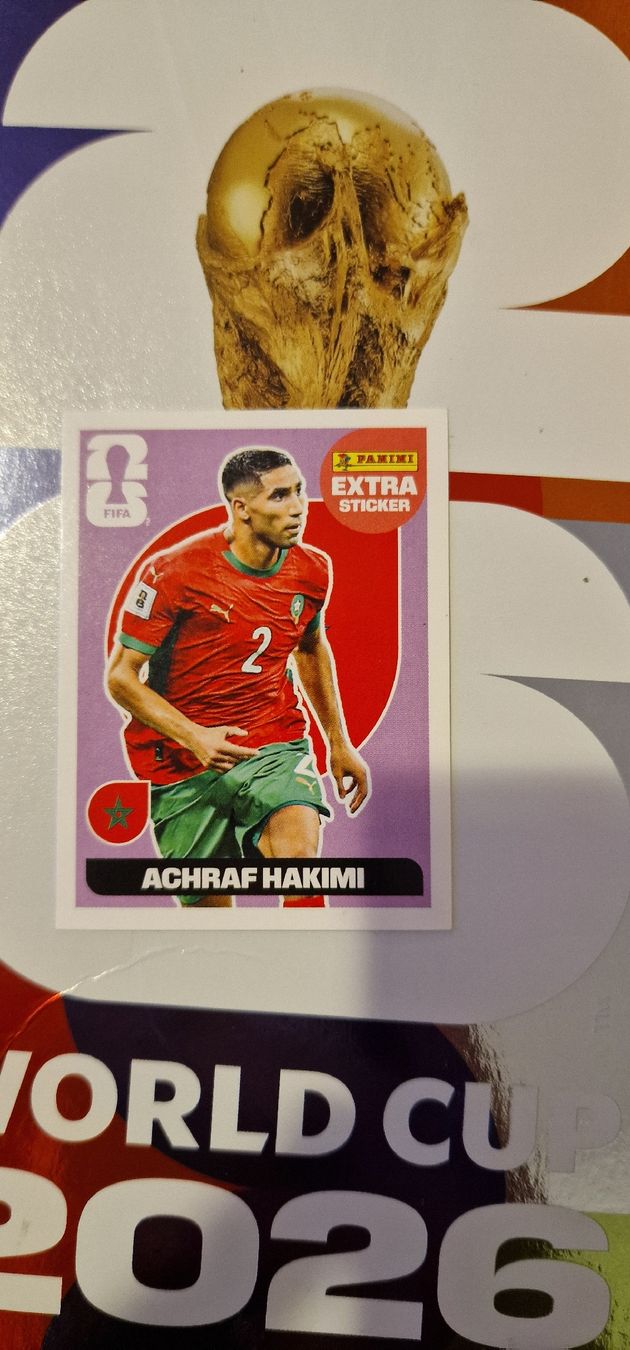 Panini Carte collezionabili: Achraf Hakimi panini 2026 – Nuovo (secondo la descrizione) da Le Sentier venduto da cat_6px5