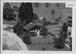 Flugaufnahme Weggis Hertensteinstrasse