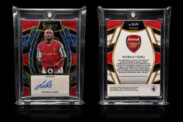  Panini Select Patrick Vieira Auto Arsenal 