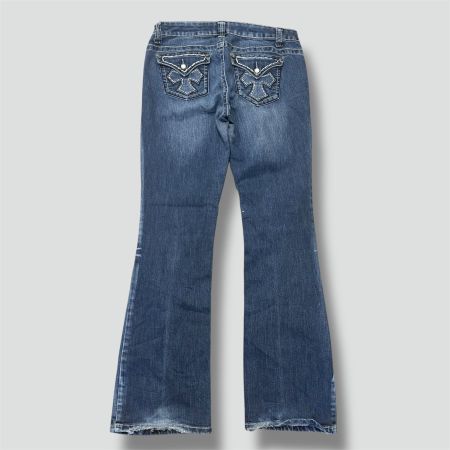 Zanadi retro Y2K wide leg jeans (miss me 60s damen hose)
