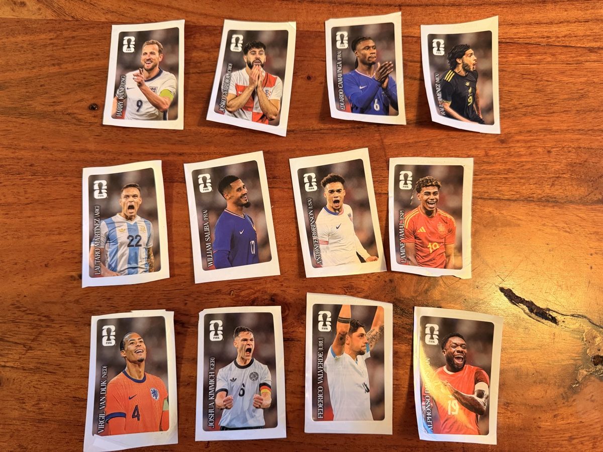 Panini Carte collezionabili: 12 stk coca cola panini bilder – Usato da Bern venduto da stibeli