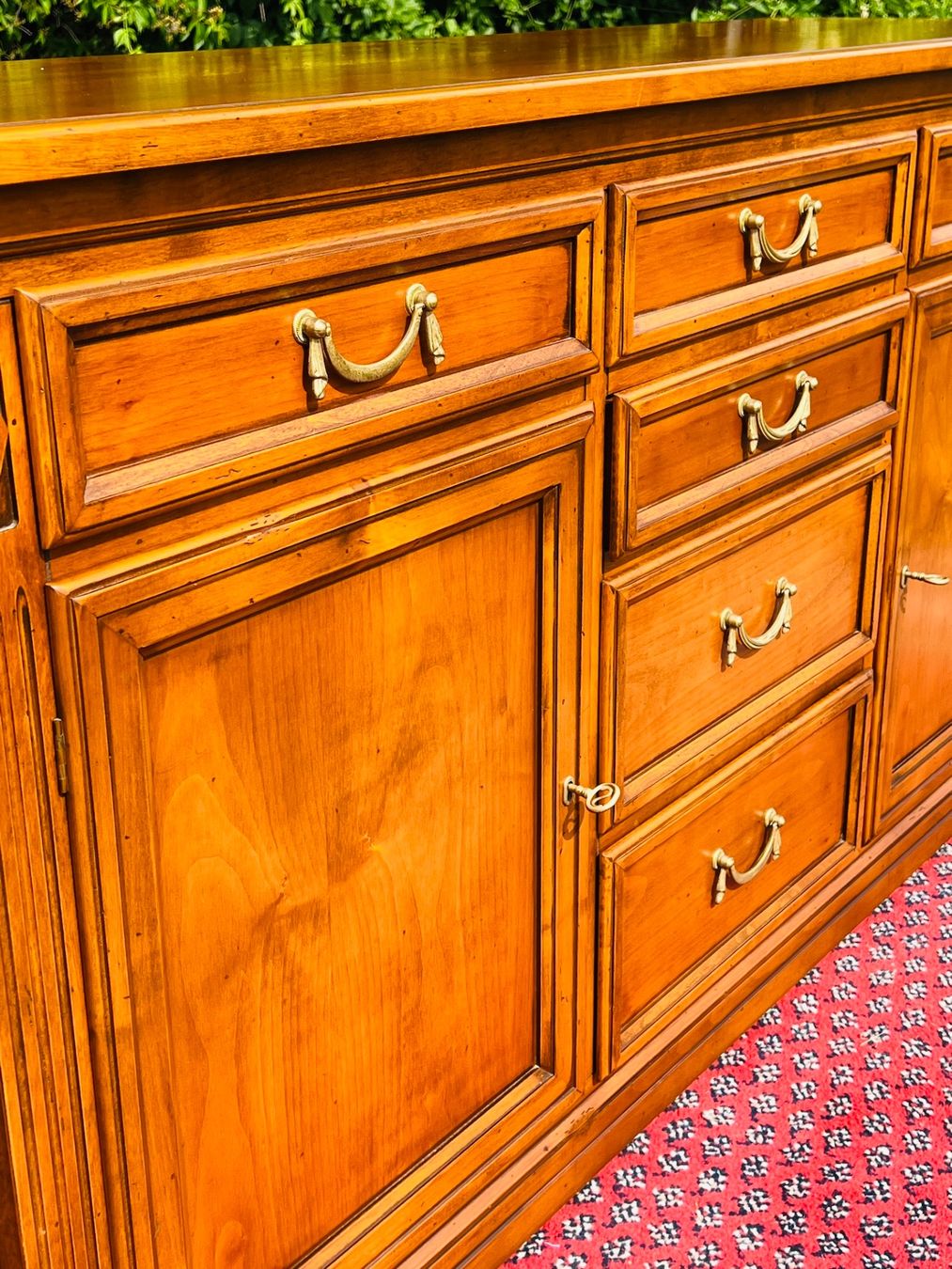 Cassettiere: Biedermeier Stilmöbel Kommode Barock Sideboard SELVA Kirsche – Usato da Gemünden venduto da GEUENWALD 7