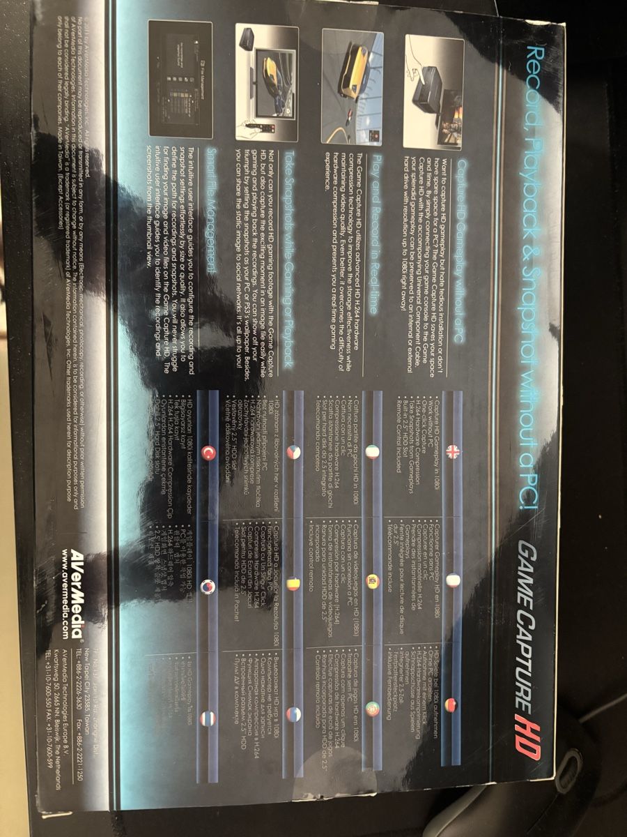 Registratori: AVerMedia Game Capture HD - Like New! – Nuovo (secondo la descrizione) da Founex venduto da adr_rph7 2