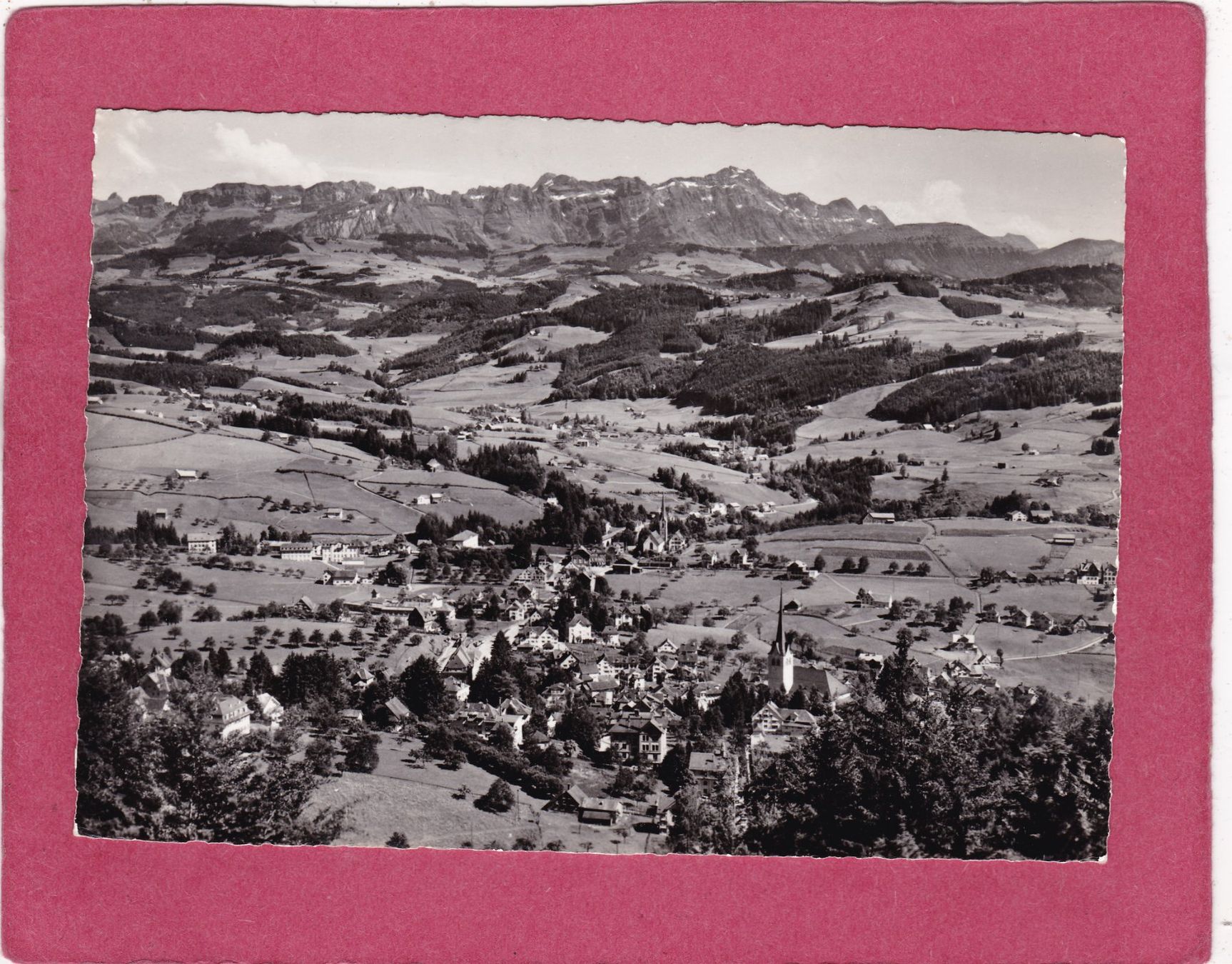 Ansichtskarten: Teufen Blick zum Säntis – Gebraucht aus Herisau von Lisegrat2008