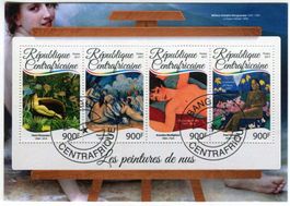 Block "Malerei. Paul Cézanne, Paul Gauguin, Henri Rousseau"
