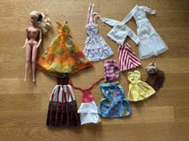Barbie Vintage Malaysia Mattel inkl.  Kleidern gebraucht