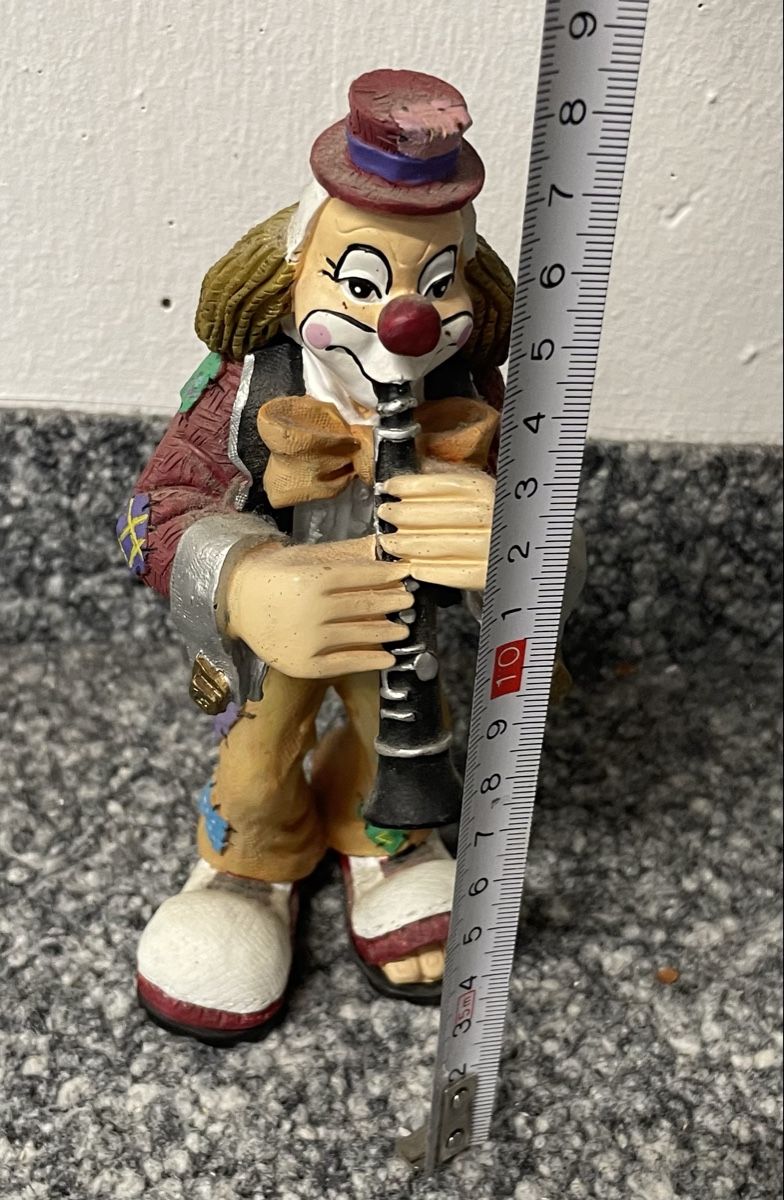 Figuren: Figur Clown mit Klarinette Mario – Neu (gemäss Beschreibung) aus Au ZH von Jaggy4 1