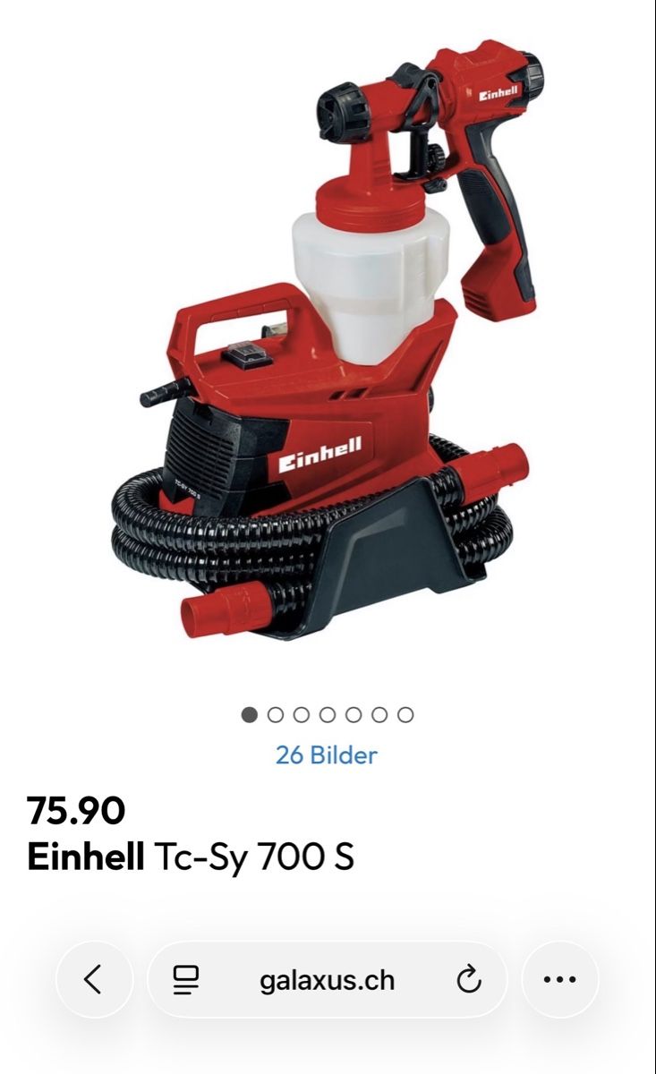 Einhell Alle Maschinen: Einhell TC-SY 700 S Farbsprühsystem - New – Neu (gemäss Beschreibung) aus Bern von RiaStella
