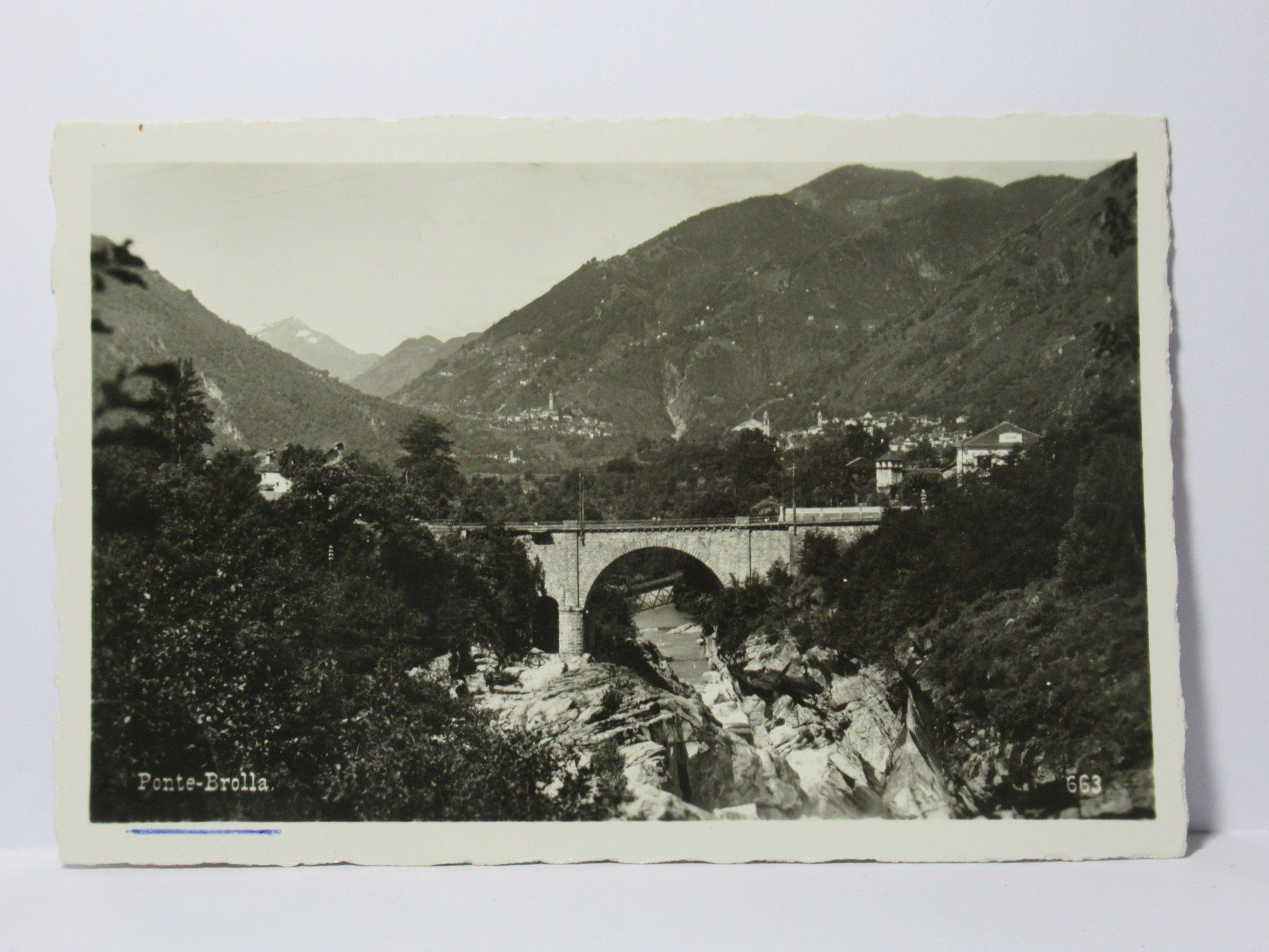 Cartoline postali: Ponte - Brolla – Nuovo (secondo la descrizione) da Grenchen venduto da Bluemchen1900