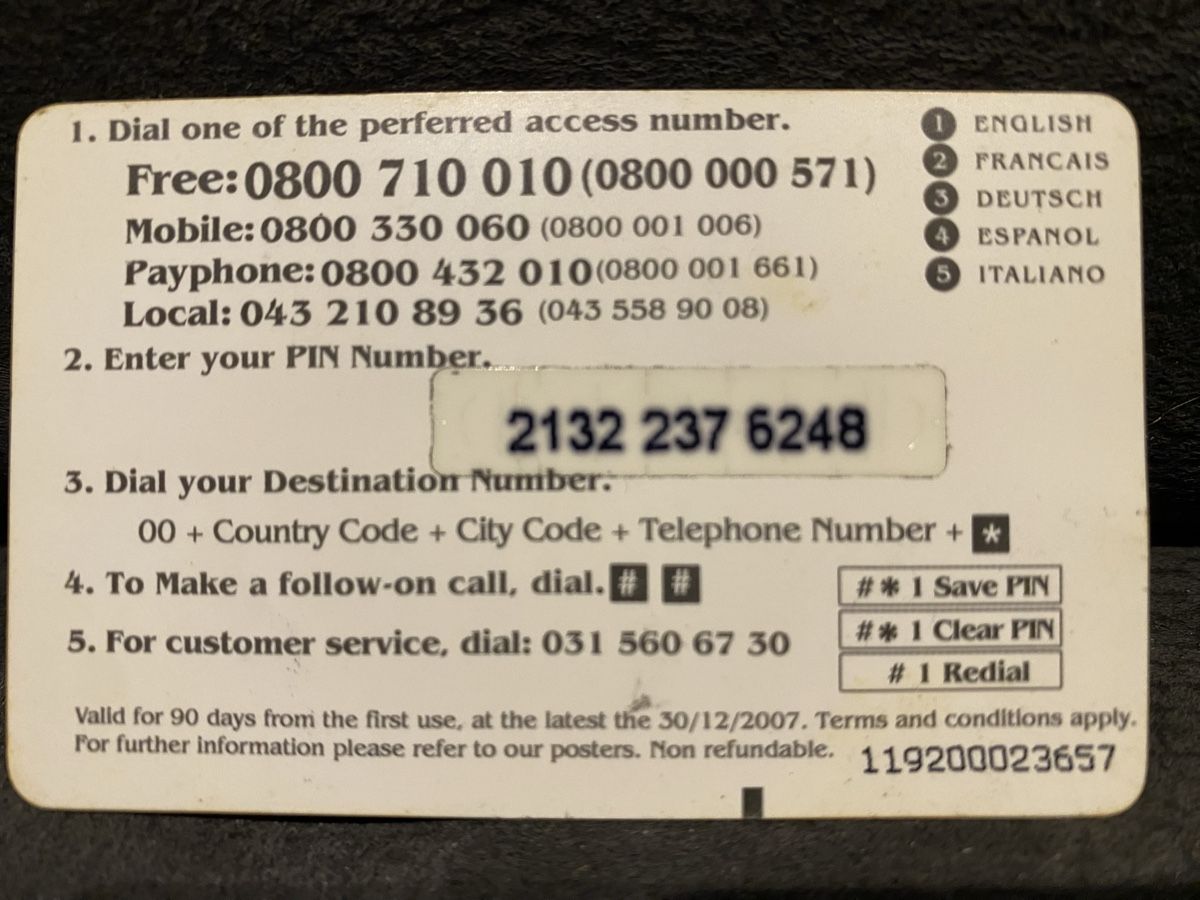 Schede telefoniche: Carte – Usato da Lausanne venduto da babacard10 1