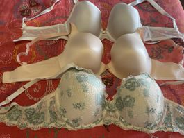 BH-Set: Triumph, Sloggi, C&A, Grösse 85D,
