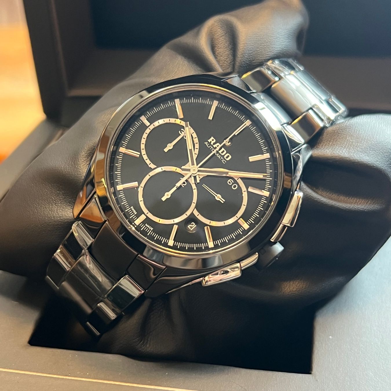 Rado Orologi: Rado HyperChrome Chronograph Full Set 01.650.0275.3.015 – Usato da Carouge GE venduto da Watchaser 8