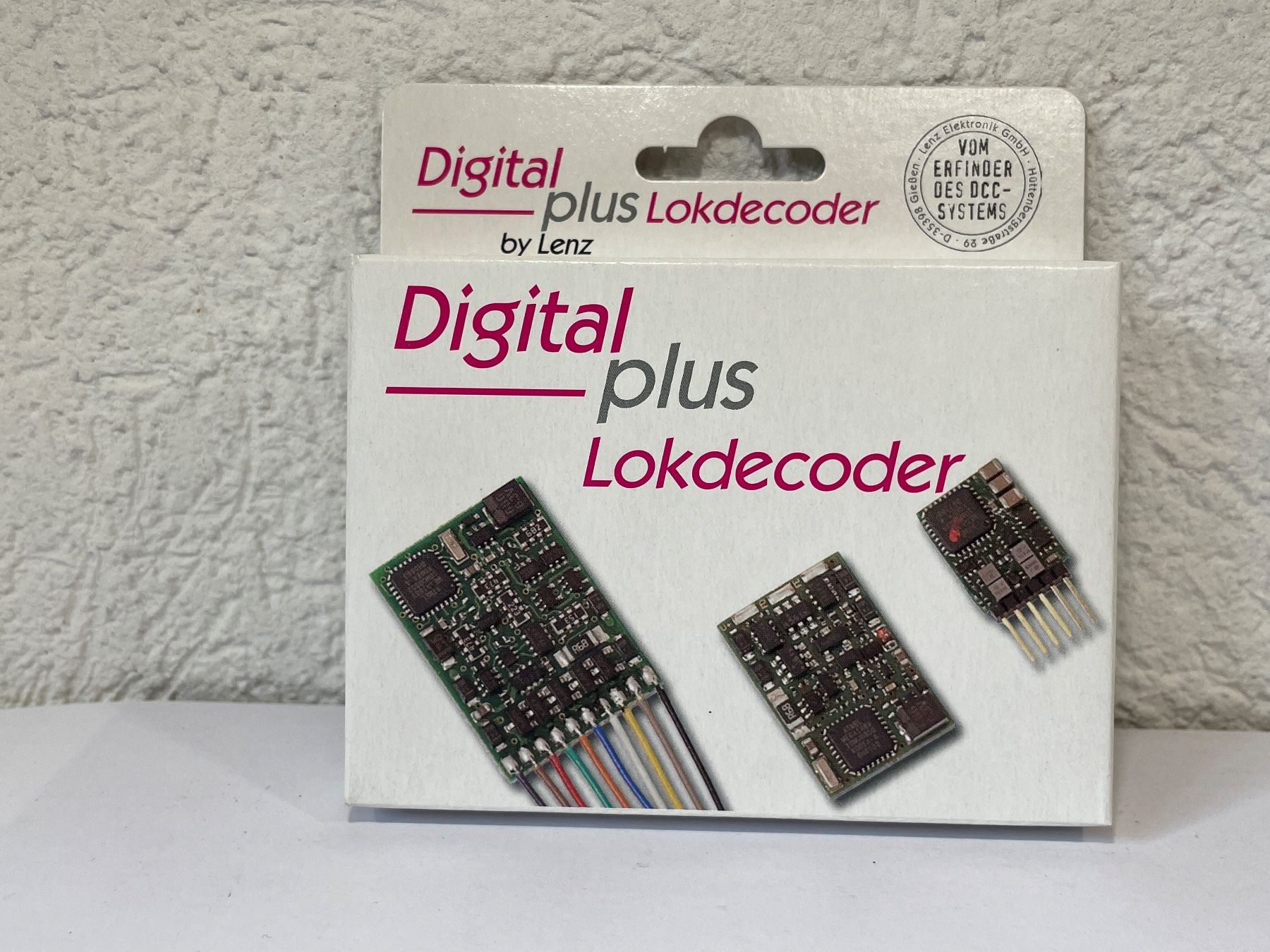 Lenz Modellini di ferrovie: LENZ Digital Plus Lokdecoder 10411-01, GOLDmini +, NEU – Nuovo e nell'imballaggio originale da Wilderswil venduto da Modellbahn-Shop-Moll