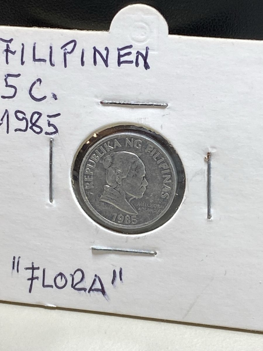 Alle Münzen: Philippine - 5 cents - 1985 – Gebraucht aus Payerne von Mike1682