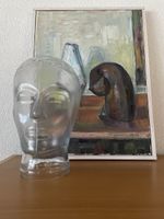 Glaskopf Schaufensterpuppe Vintage