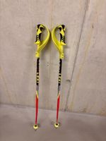 Skistöcke Leki Worldcup 105 cm rot gelb gebraucht